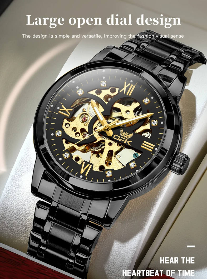 Mens Watch Fashion Luxury Waterproof