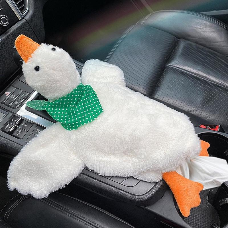 Creative cartoon car towel box hanging head towel handle portable