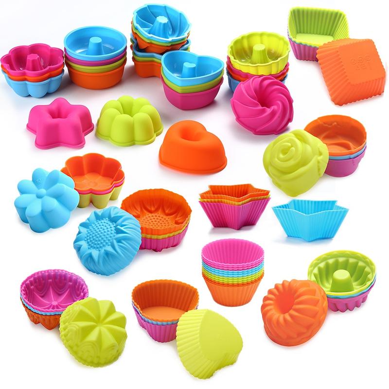 Pumpkin Muffin 3D Cake Baking Cupcake - 36 PIECES
