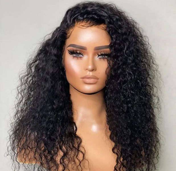 Full Frontal Brazilian Human Hair Water Wave Wig