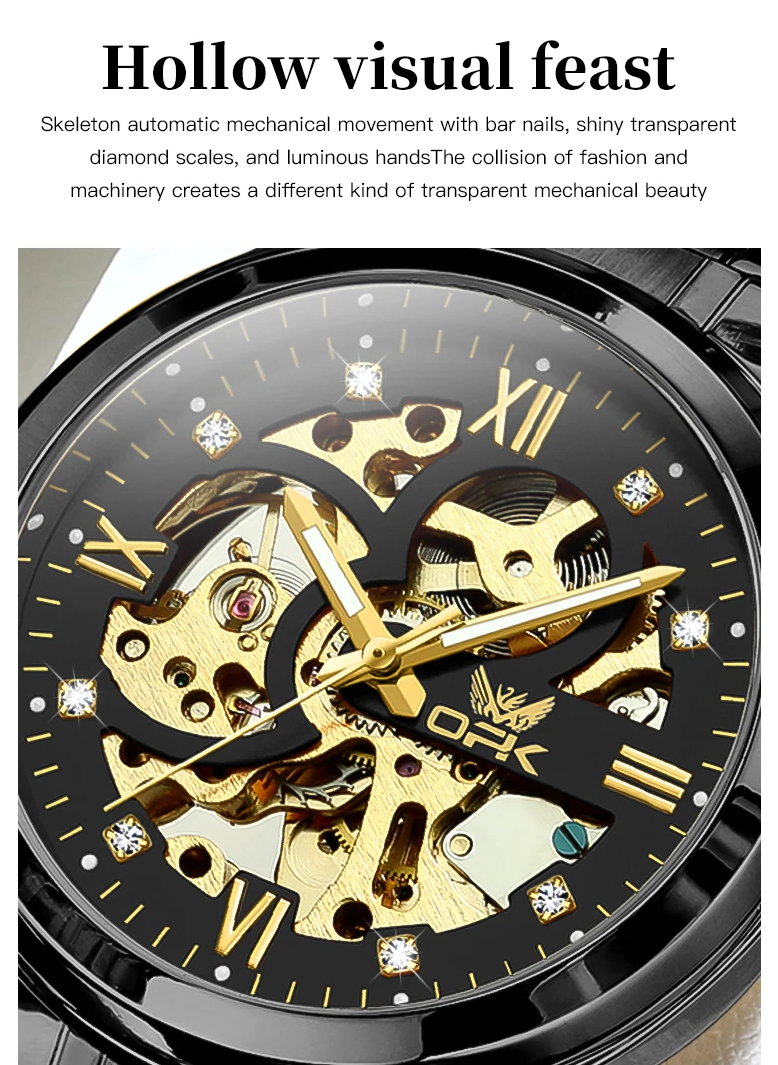 Mens Watch Fashion Luxury Waterproof
