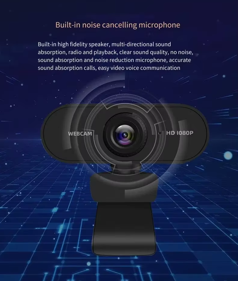 4K 2K 1080P Webcam USB Web Camera With Microphones