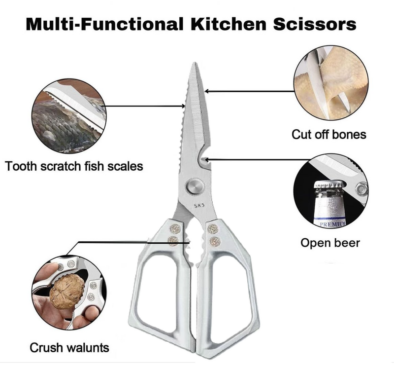 Kitchen Shears Multi-Functional Kitchen Scissors