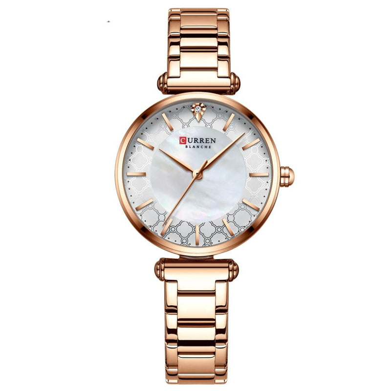 Curren Rose Gold Watch For Women