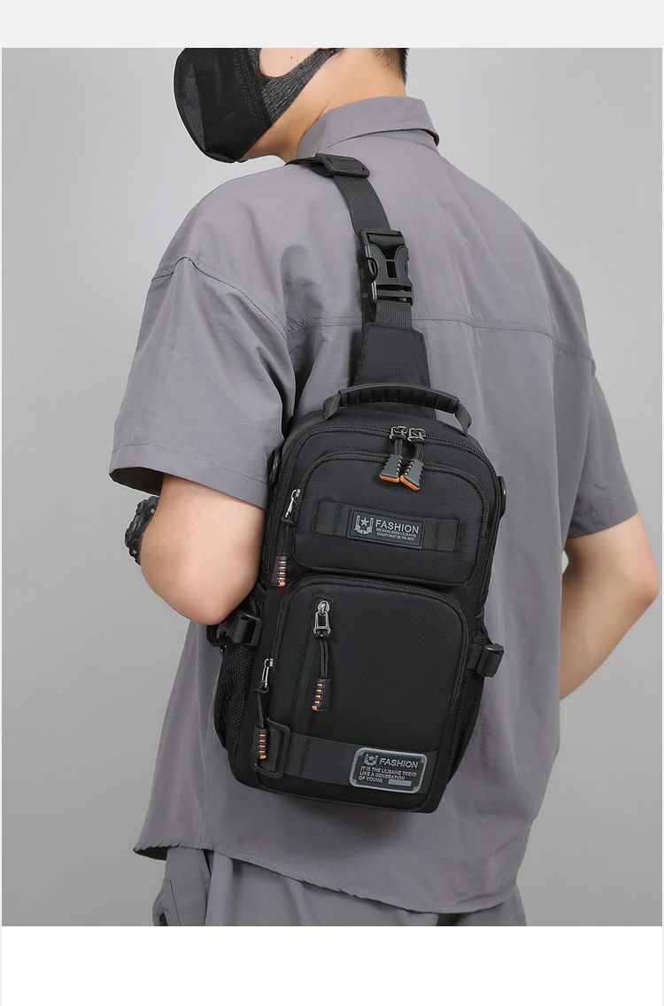 Large Capacity Chest Bag Versatile Multi-Functional Shoulder Crossbody