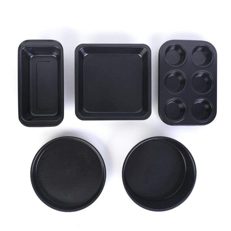 5 Pieces Cake Mold Carbon Steel