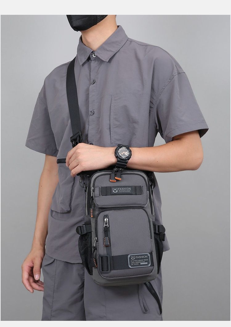 Large Capacity Chest Bag Versatile Multi-Functional Shoulder Crossbody
