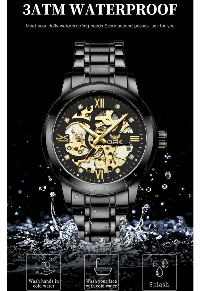 Mens Watch Fashion Luxury Waterproof