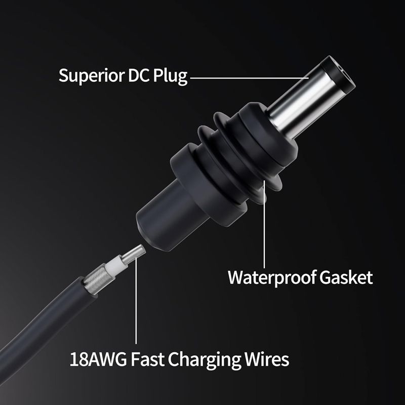Compatible With Starlink MINI To DC Cable Car Charger Power Cable