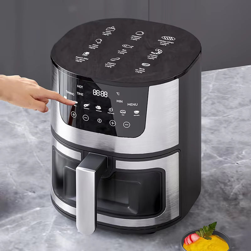 Smart Air Fryer Electric visual window 5L