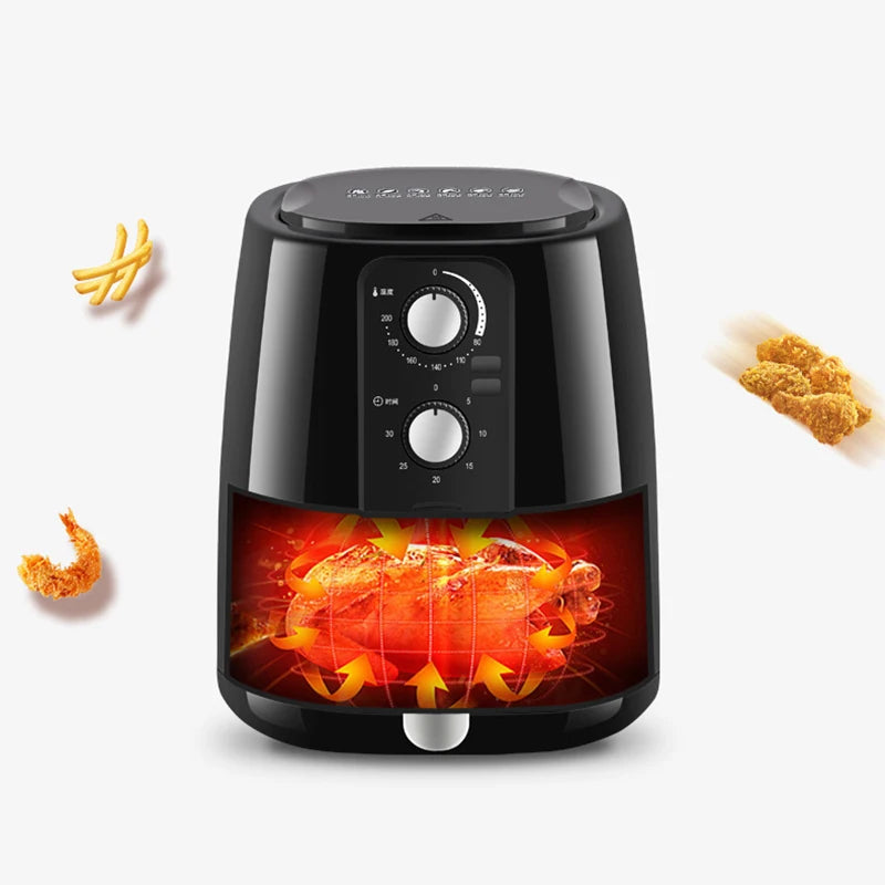 5L Air Fryer Household Large Capacity Electric Fryer
