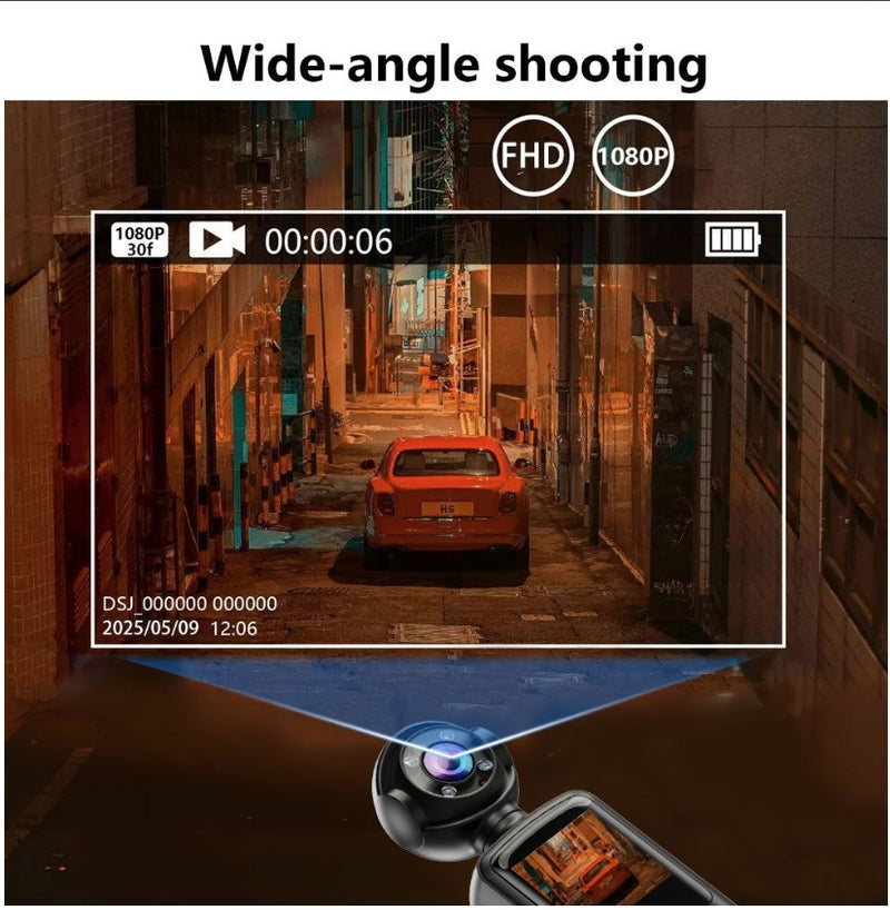 Handheld Camera, Portable WiFi Clip-on Camera