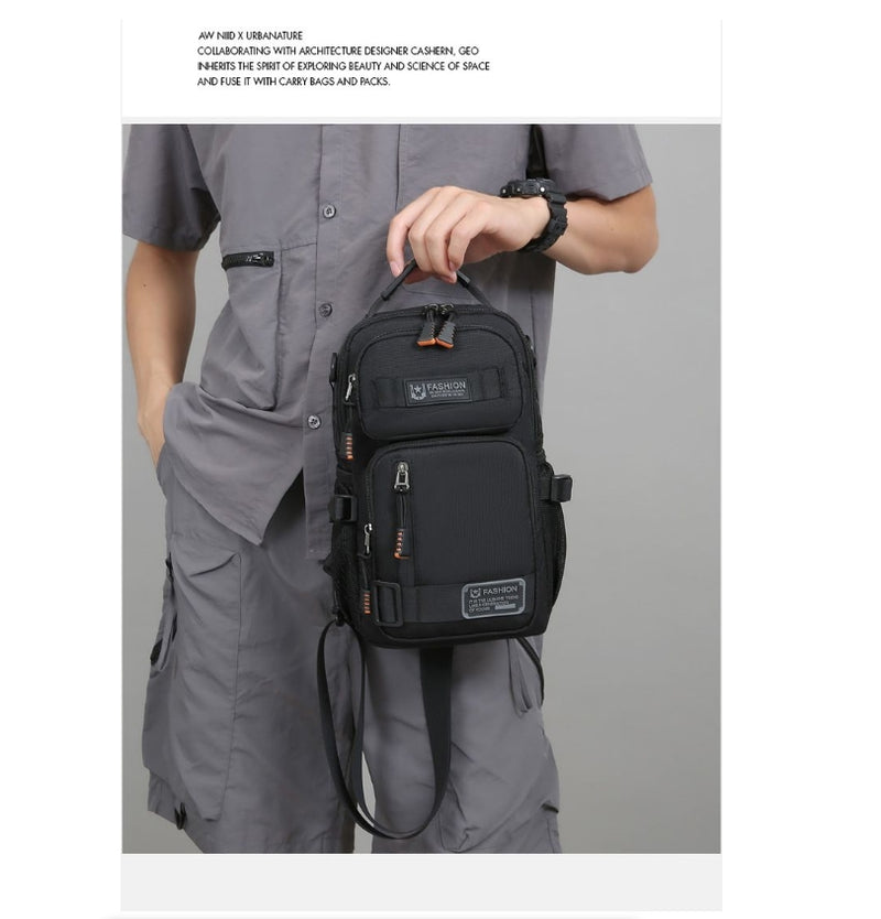 Large Capacity Chest Bag Versatile Multi-Functional Shoulder Crossbody