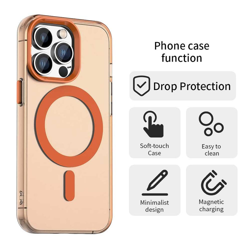 Phone Case for iPhone 12 Pro Max, Compatible with Magsafe,Shockproof Magnetic Case Cover