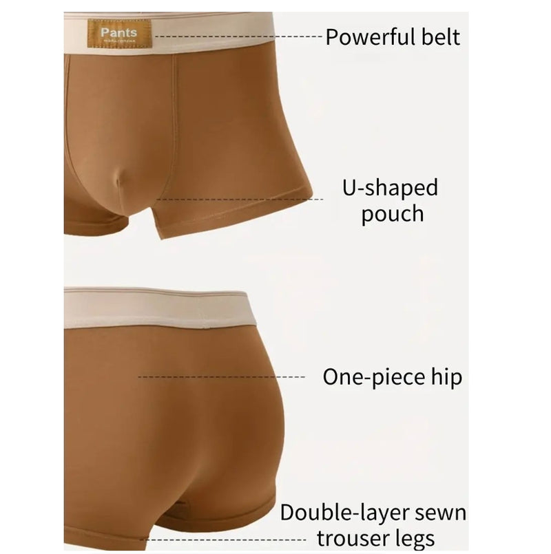 IPSTYLE Men Panties Cotton BoxerShorts Man Underwear Mens Boxers