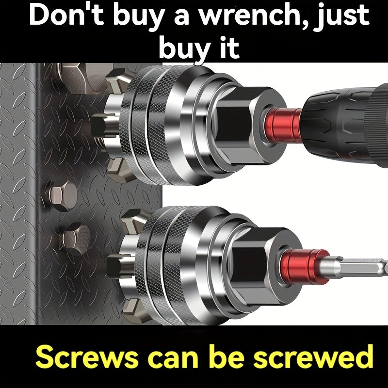 Professional Adjustable Spanner – Chrome Steel, Anti-Slip Jaw for Nuts & Bolts