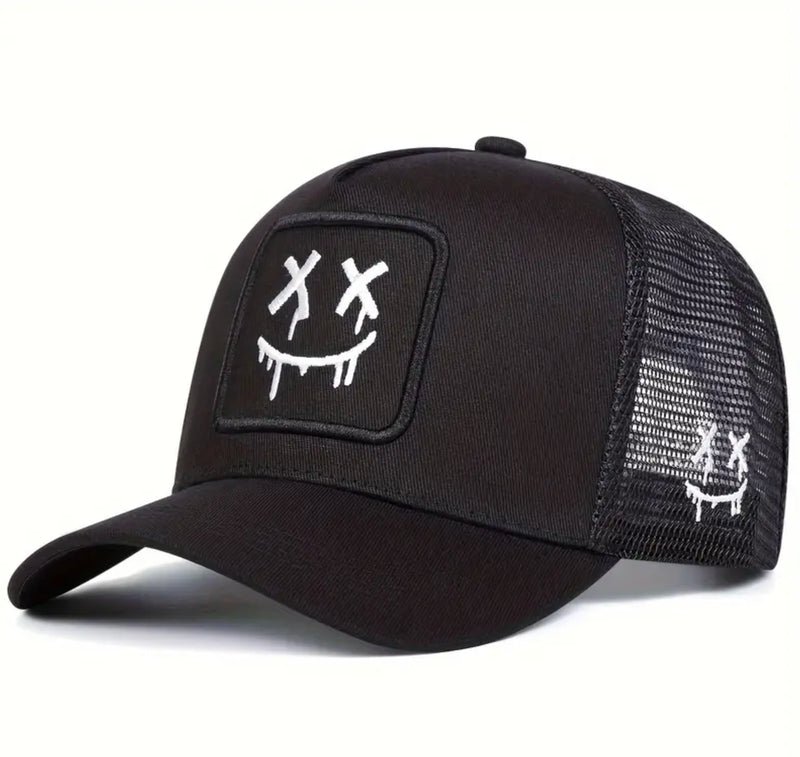 Unisex Trucker Cap with Adjustable Buckle Closure
