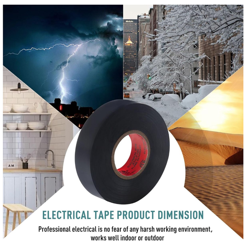 Colorful PVC Electrical Tape High Insulation, Heat and Corrosion Resistant