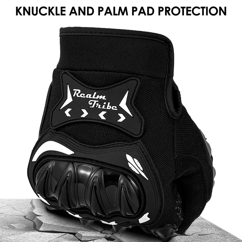 Motorcycle Gloves Riding Gloves for Bike Motocross Racing Anti-slip Full Finger Motorbike Golves Bike Racing Gloves for ATV Off Road Mountain Bike Outdoor Cycling