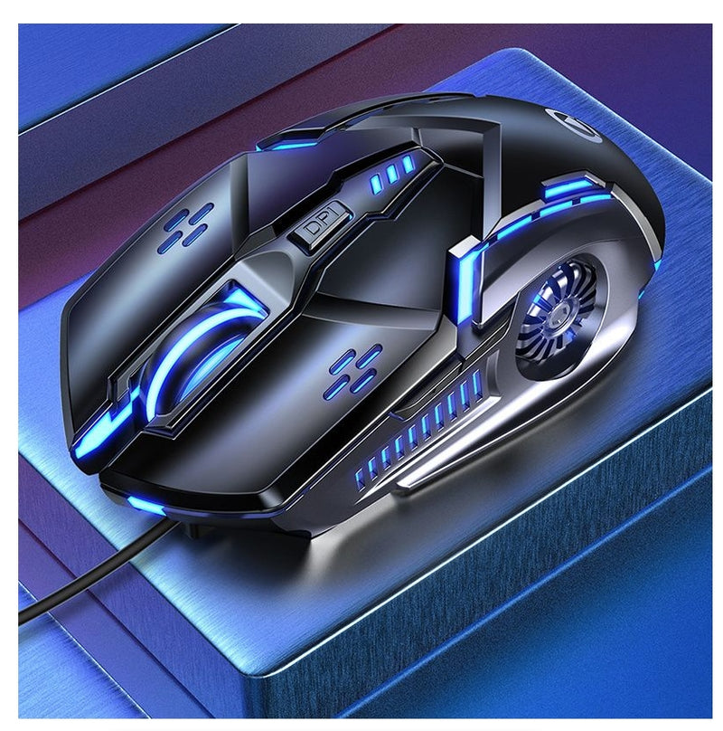 Wired Mouse Illuminated Ergonomics USB Mouse Mechanical Computer Mice PC