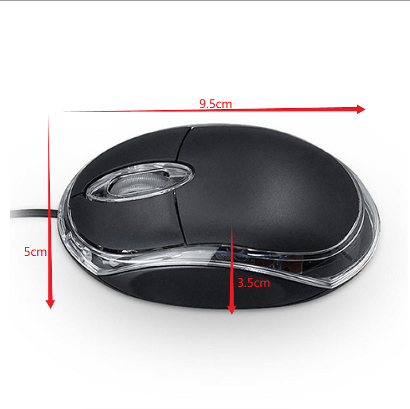 IPSTYLE USB Gaming Mouse Wired Light Scroll Wheel Mice Mouse