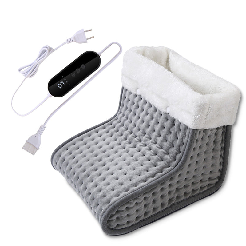 Electric Heated Foot Warmers Soft Feet Heating Pad 9-gear Shoe Heating