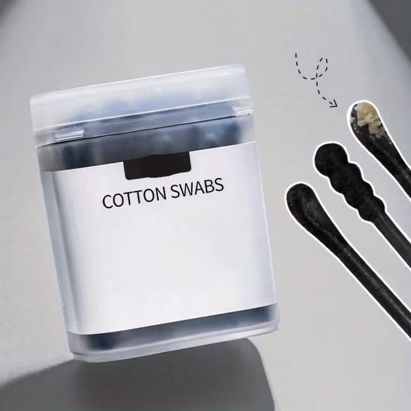 Double-Ended Ear Spiral Cotton Swabs, Disposable Ear Pick Cleaning Sticks
