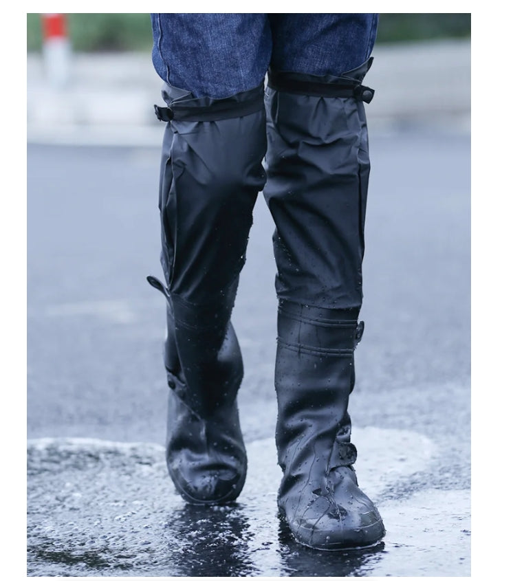 Rain Shoe Cover Waterproof Cycling Water Pants & Rain Pants Rainy Days