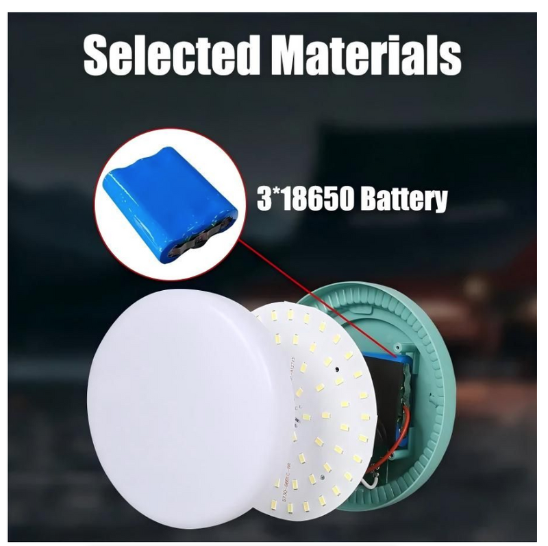 LED Camping Light Magnet&Hook Strong Light Portable Flashlights Tent Lamp