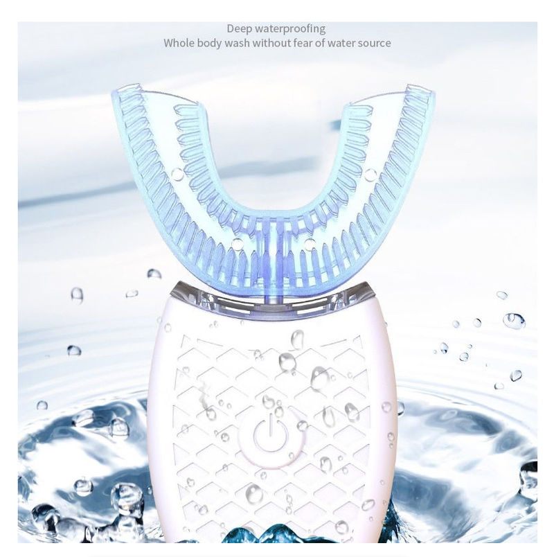 Ultrasonic Electric Toothbrush Adults U Shaped Automatic Toothbrush