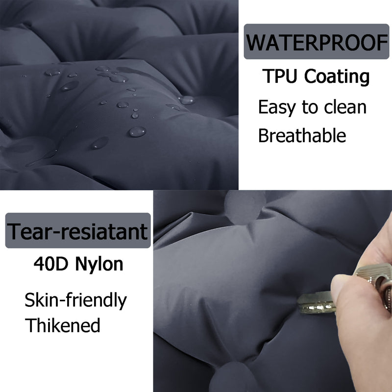 Outdoor Extra Wide Sleeping Pad Mat Ultralight Folding Bed Car Travel Mat