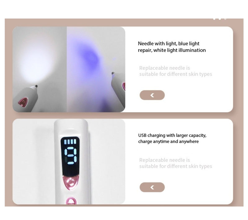 Beauty Device For Removing Blemishes Dual Lights 9 Adjustable levels