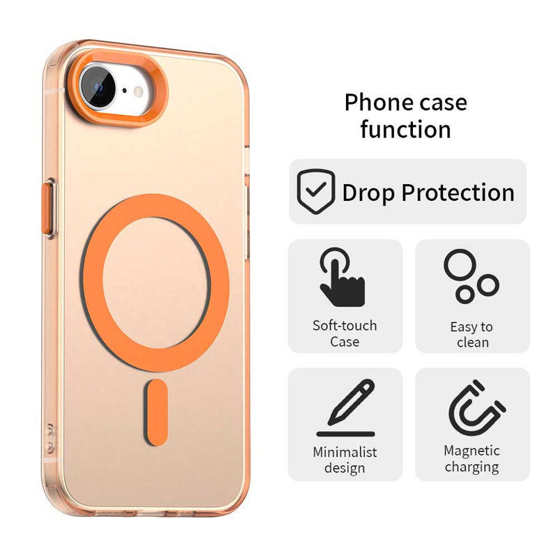 Phone Case for iPhone 17e, Compatible with Magsafe,Shockproof Magnetic Case Cover