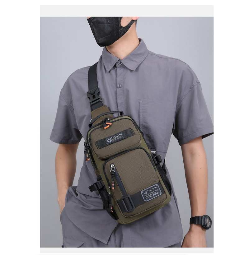 Large Capacity Chest Bag Versatile Multi-Functional Shoulder Crossbody