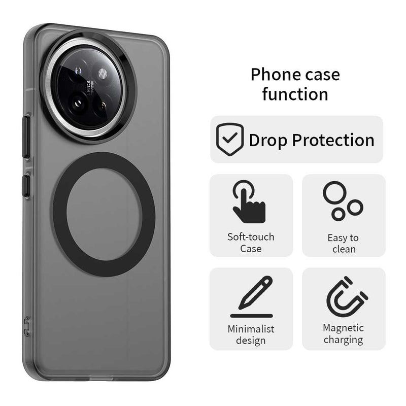 Phone Case for Xiaomi 14 Civi, Compatible with Magsafe,Shockproof Magnetic Case Cover
