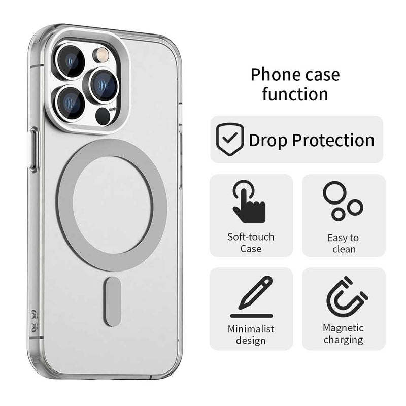 Phone Case for iPhone 14 Pro, Compatible with Magsafe,Shockproof Magnetic Case Cover