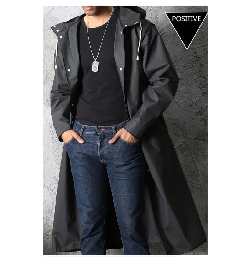 Fashion Adult Waterproof Long Raincoat for Ladies &  Gents
