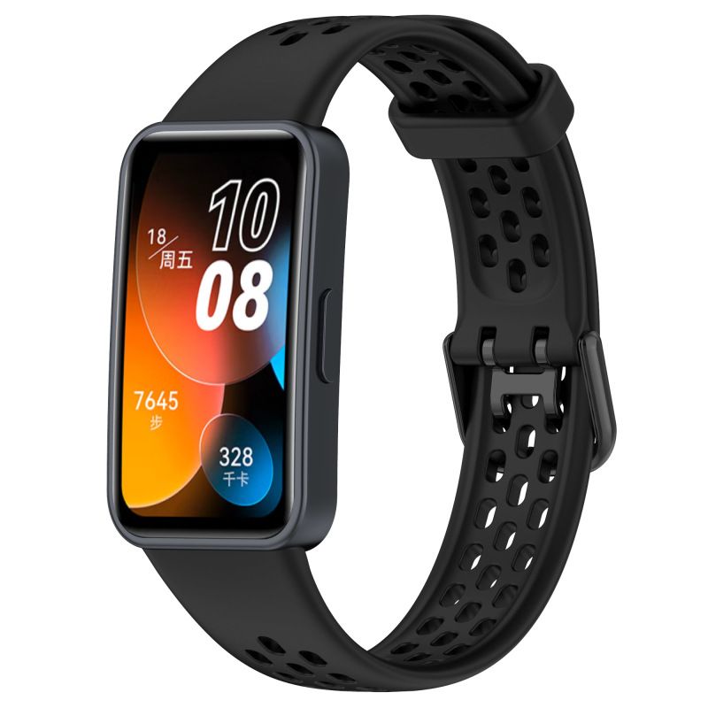 2 PACK Silicone Strap Compatible With Huawei Band 8/9/10 NFC