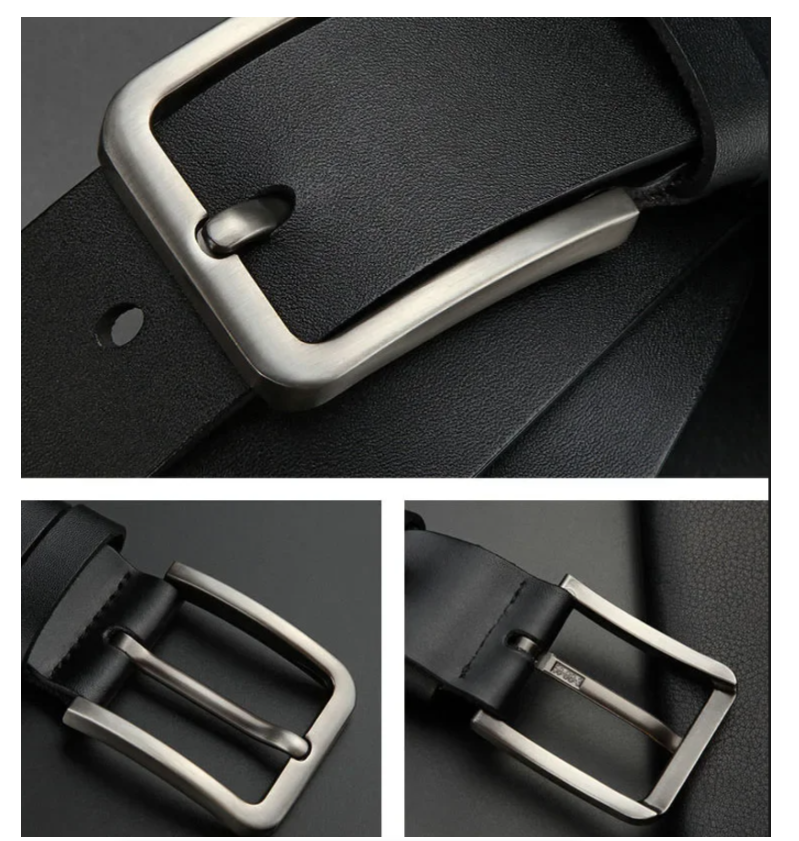 Business Leisure Men's Belts Male Luxury Designer Pu Leather Jeans Belts