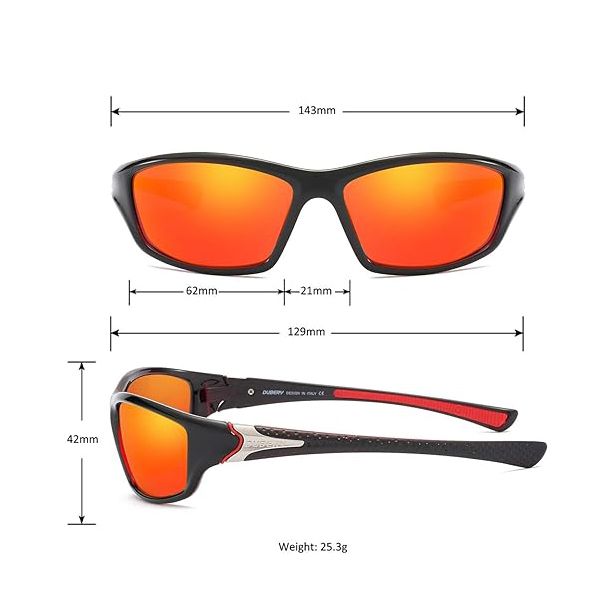 Men's Sports Polarized Sunglasses – 100% UV Protection