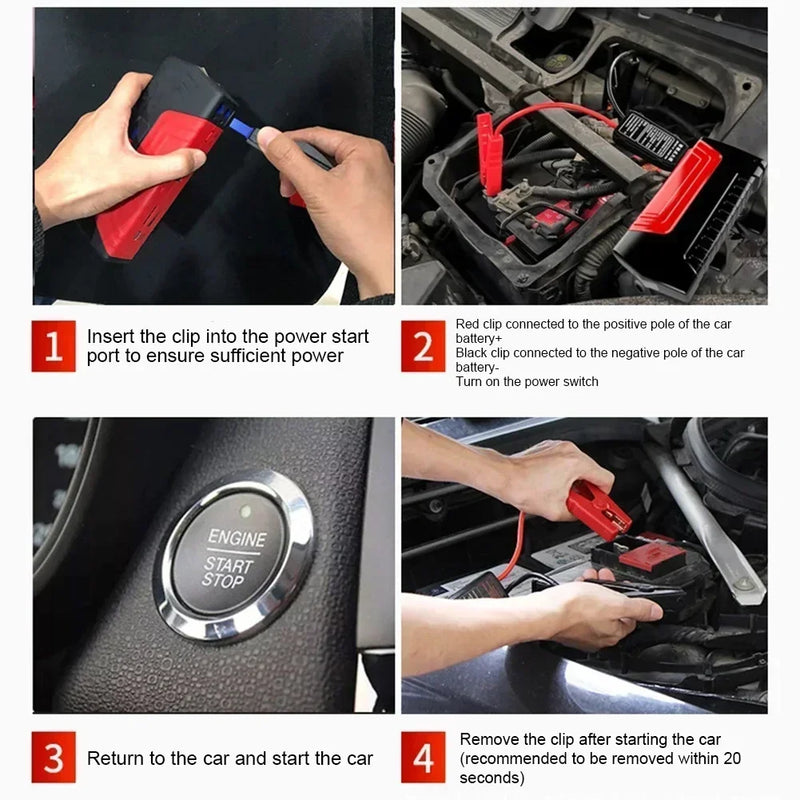 Car Jump Starter 18000mAh Power Bank Petrol Diesel Car Battery Charger Starting