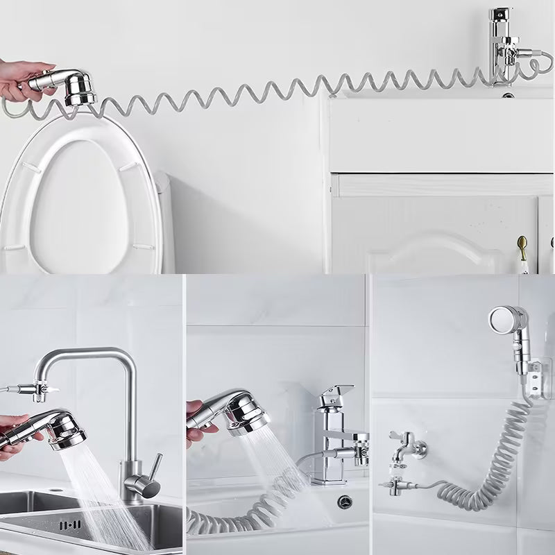 Handheld Sink Sprayer – 3-Mode Faucet Shower for Kids, Pets & Easy Cleaning