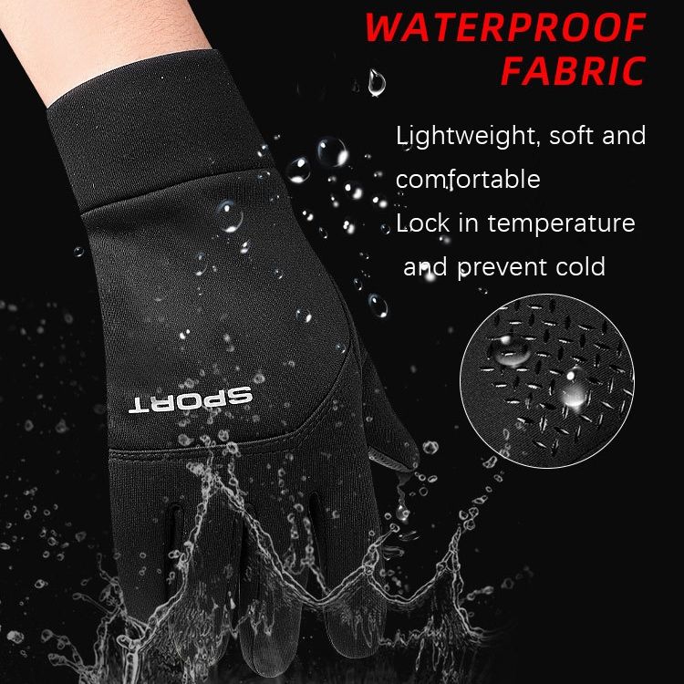 Copper Fiber Compression Sports Gloves Full Finger Touch Screen Pain Relief
