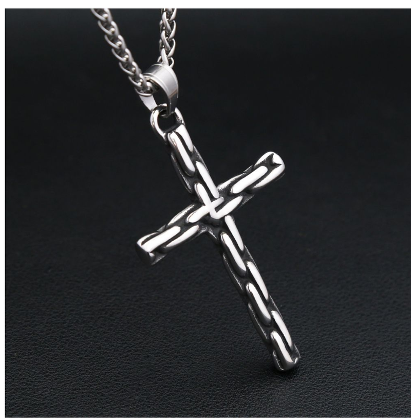 Unique Vintage Creative Cross Pendant Necklaces For Men