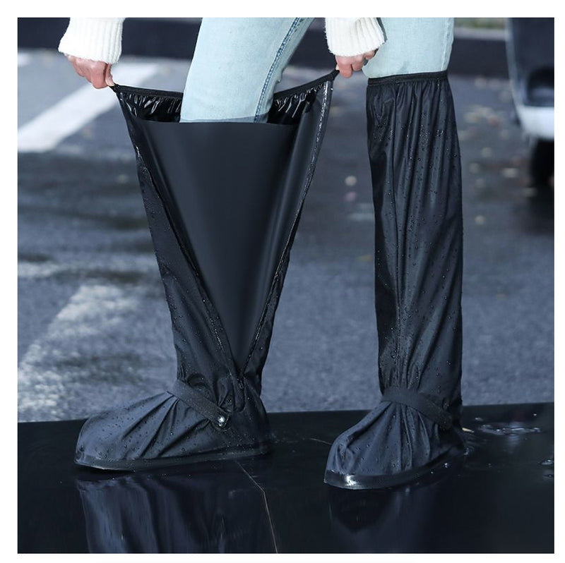 High Tube Waterproof Rain Shoe Boot Pant Covers Unisex Cycling Bike 60 CM