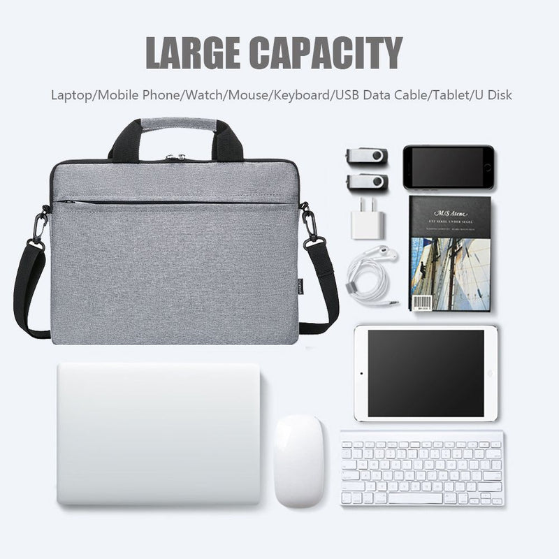 15.6 inch Laptop Handbag Sleeve Case Ultra Thin Notebook Cover Pouch Shoulder Bag