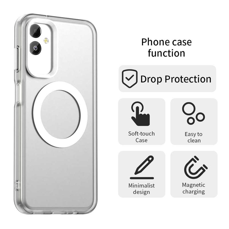 Phone Case for Samsung Galaxy F14 5G, Compatible with Magsafe,Shockproof Magnetic Case Cover