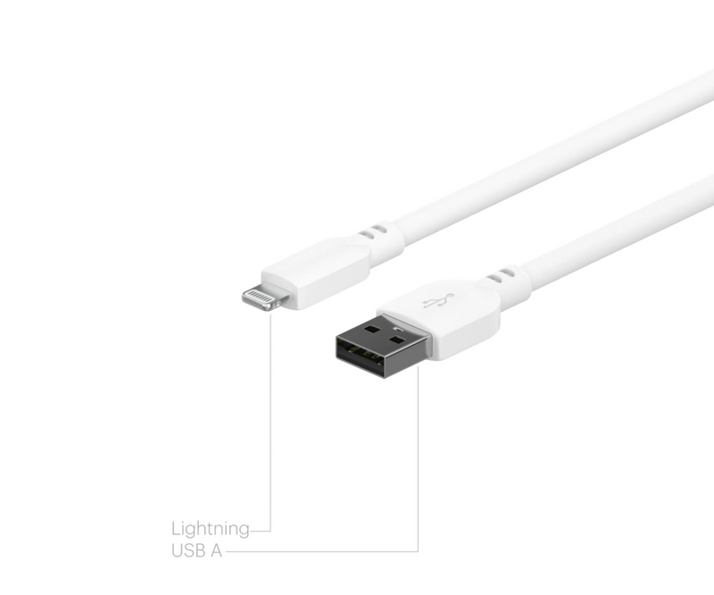 Apple Lightning to USB Cable Charging Cable Compatible with iPhone Airpods