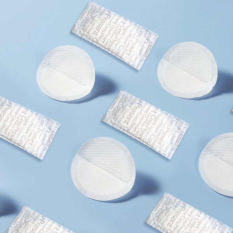 100Piece Disposable Breast Pads, Ultra-Thin Breathable Nursing Pads for Lactation
