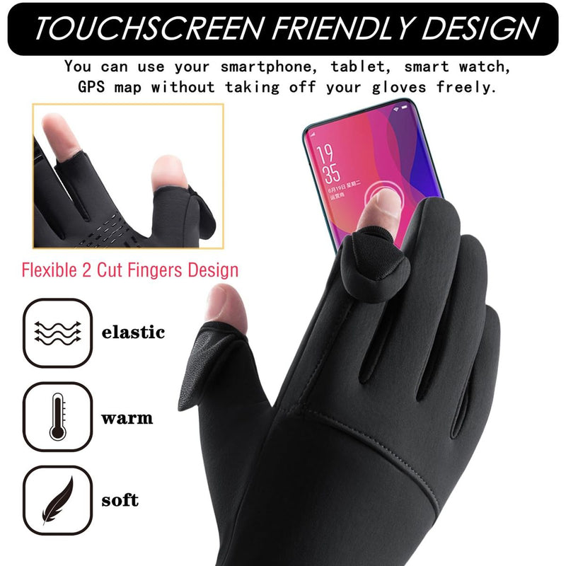 Winter Gloves Cycling Gloves Anti-Slip Touch Screen Windproof Windproof